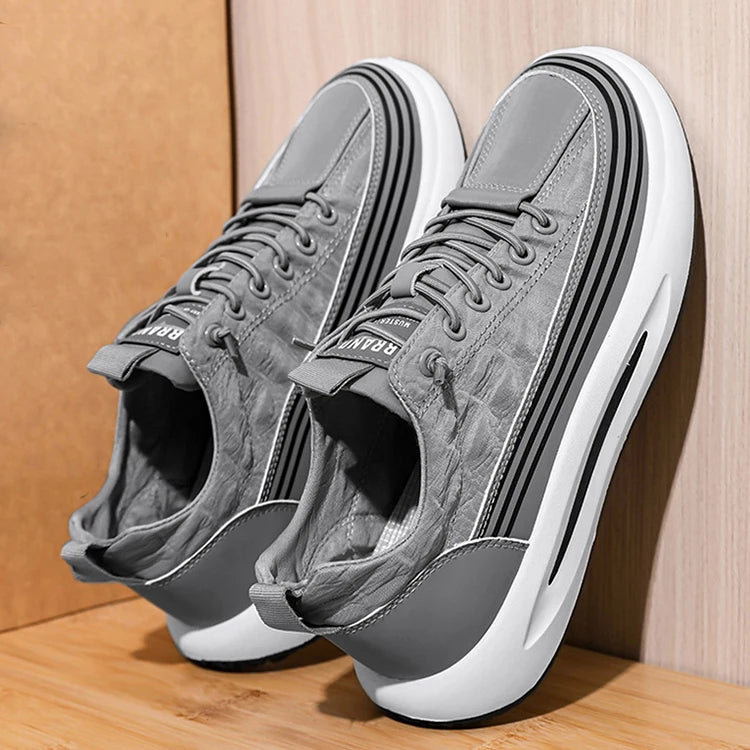 Y Black Grey Green Versatile Slip-On Men's Shoes Comfort Sneakers Ice Silk Cloth Breathable Casual Shoes for Men