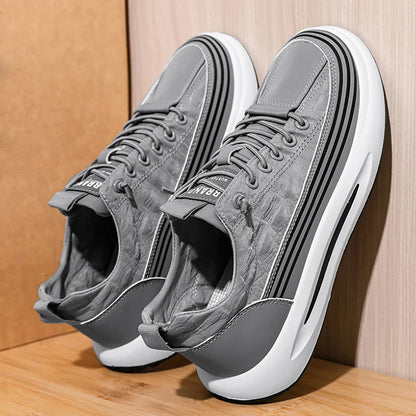 Y Black Grey Green Versatile Slip-On Men's Shoes Comfort Sneakers Ice Silk Cloth Breathable Casual Shoes for Men