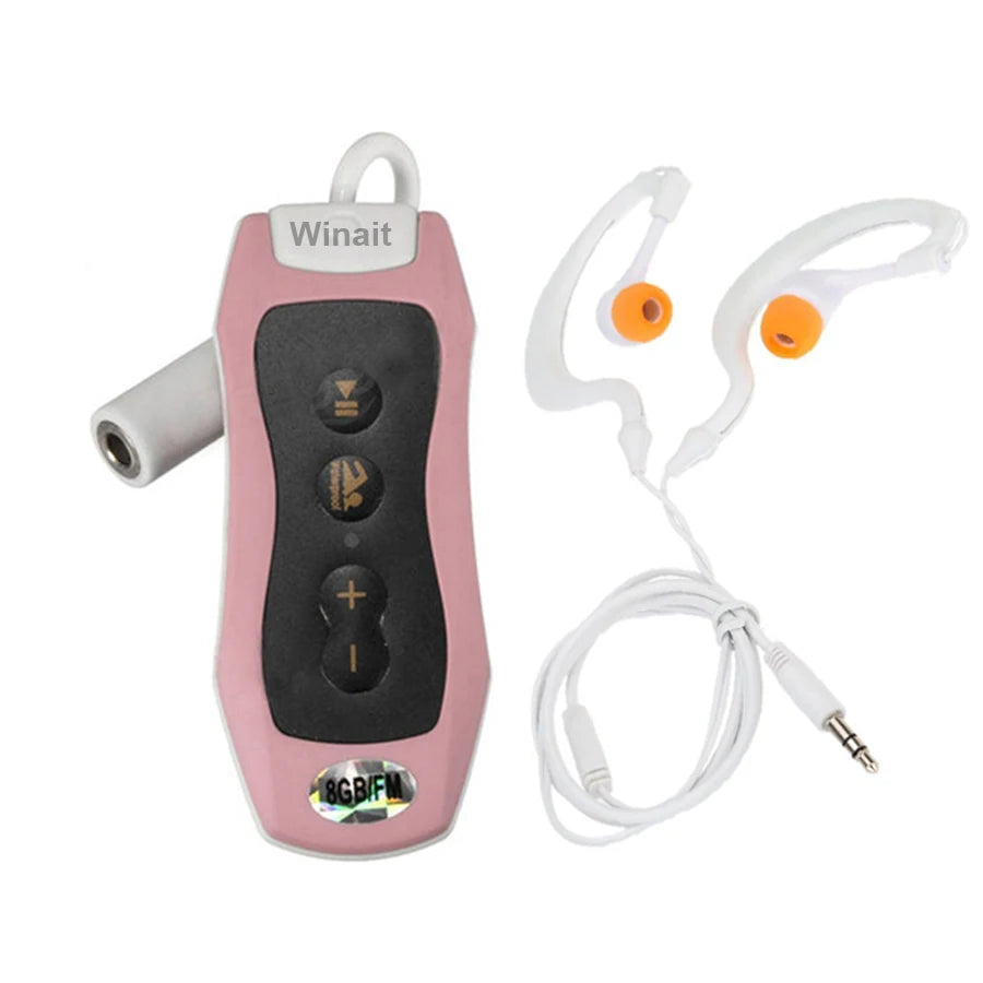 Winait Portable SWimming Sports Waterproof MP3 Player with FM