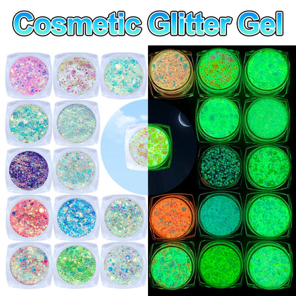 Free Shipping 2oz Shaker Bottle Jars Christmas Chunky Mix Glitter for Snow Globe Tumbler Cups