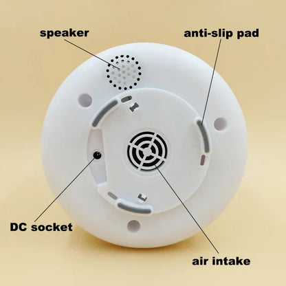 Ultrasonic Cool Mist Humidifier, Aroma Essential Oil Diffuser 7 Color Night Light with Bluetooth Music Speaker, Auto Shut Off