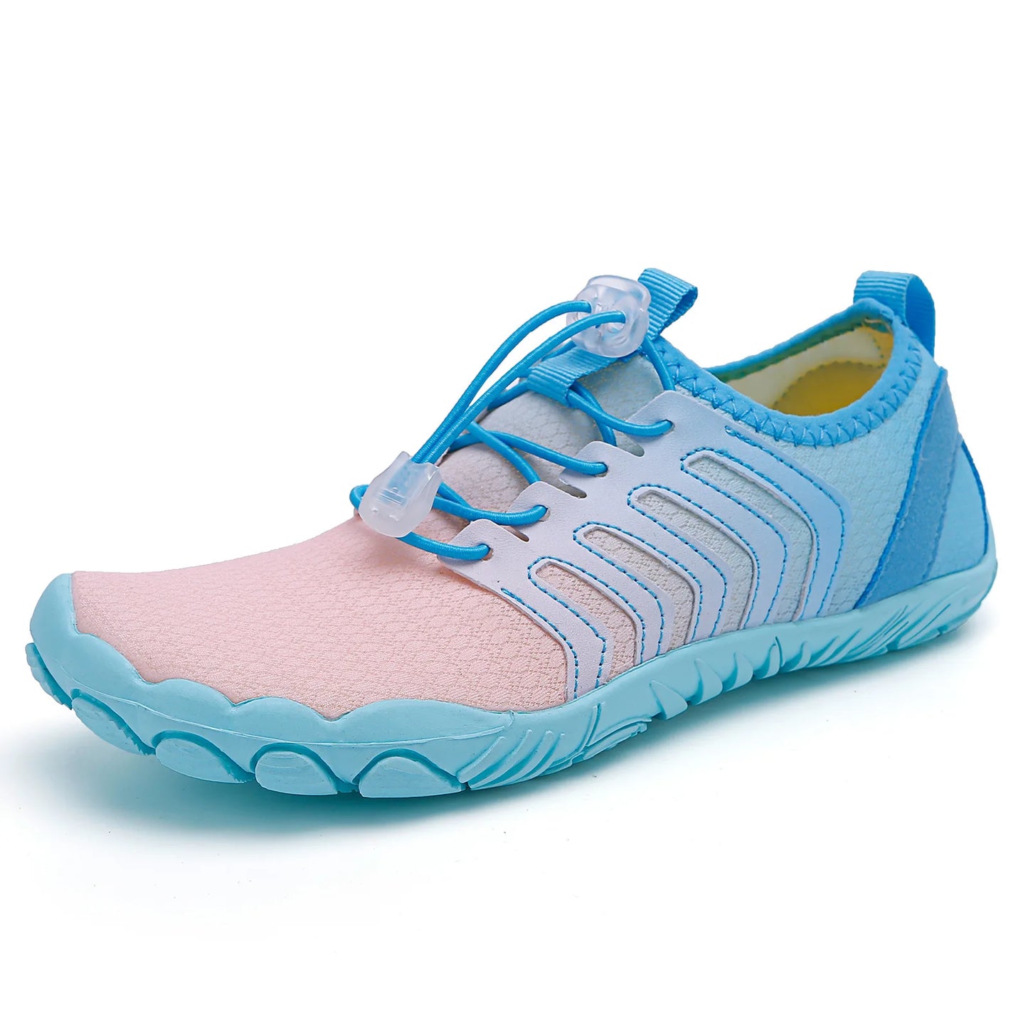 2027 NEW KJ Fly Knit Breathable Outdoor Beach Pool Walking Sports Trail Wading Water Shoes Non Slip Barefoot Running Shoes