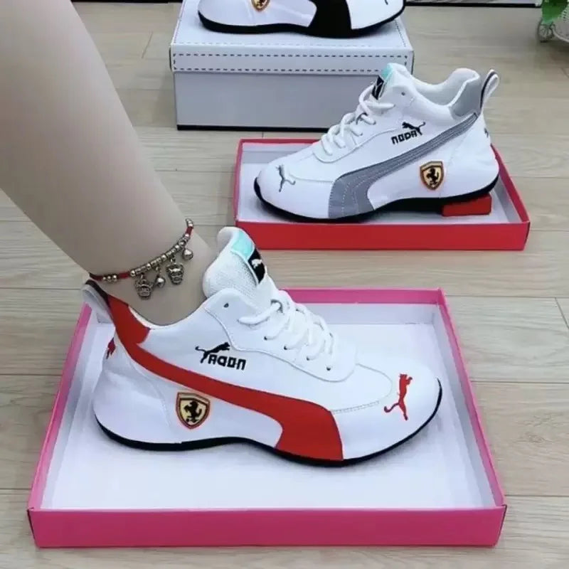 Men's Casual Sneakers Leather Waterproof Sports Shoes Lightweight Breathable Non-slip Elevator Shoes