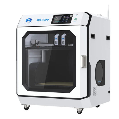 MD-400D Industrial 3D Printer Large Format FDM 400mm Dual Extruder Fast Printing Speed 3D Printing Machine Impresora 3D