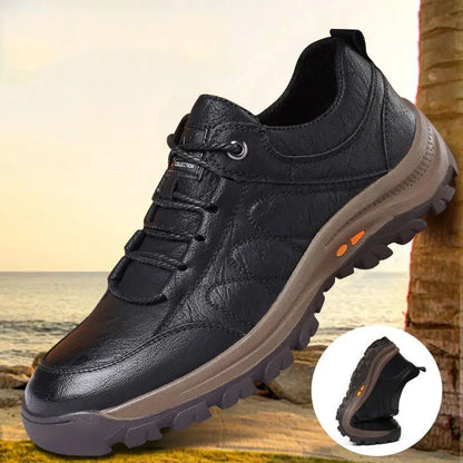 High Quality Waterproof Zapatillas Deportivas PU Upper Running Shoes Male Men Hiking Shoes Trainers Sneakers