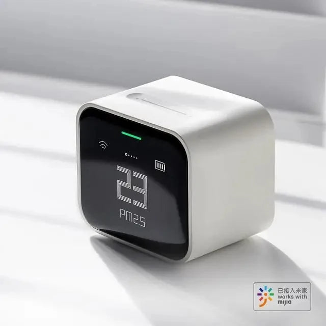 Qingping WIFI PM2.5 PM10 CO2 Temperature Air Quality Detector Monitor Lite for Xiaomi Homekit