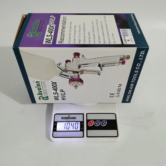 Taiwan Avalon WLS-400X HVLP Airbrush Double Cowl Varnish Color Spray Gun Car Paint 1.4 Caliber Industrial Spray Finishing