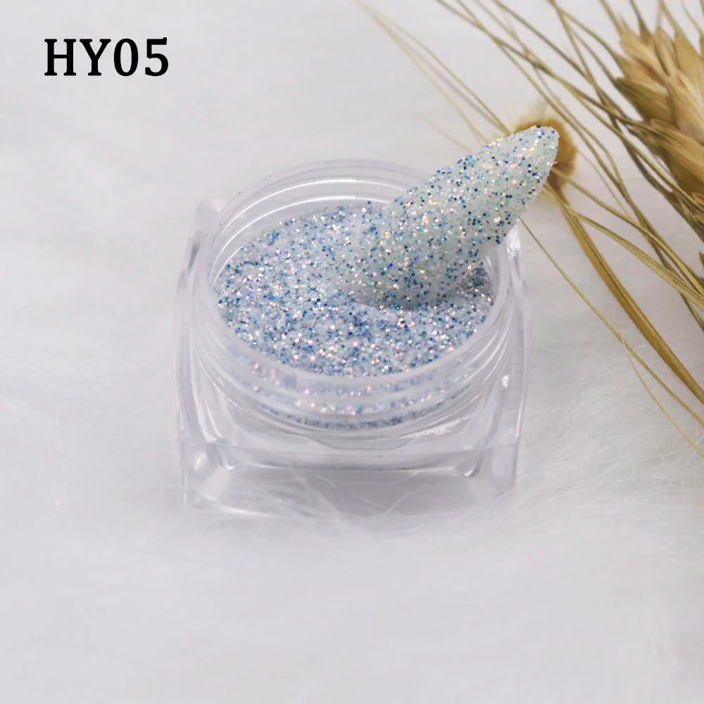 Prime Quality Wholesale PET Glitter Shapes Holographic or Iridescent Chunky Mixes Hexagon Glitter