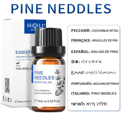 HIQILI Best Essential Oils ,100% Pure Nature for Aromatherapy | Humidifier, Massage,Diffuser, Skin & Hair Care,Perfume DIY-10ML