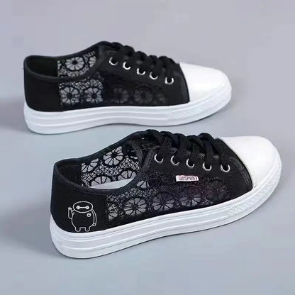 Women's Casual Light Weight Soft Soled Flat Bottomed Fashion Able Breathable Casual Shoes