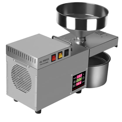 Automatic Home Use Cold Press Oil Machine Coconut Oil Extractor Automatic Grade for Olive Sesame Oil for Cooking Edible Purpose