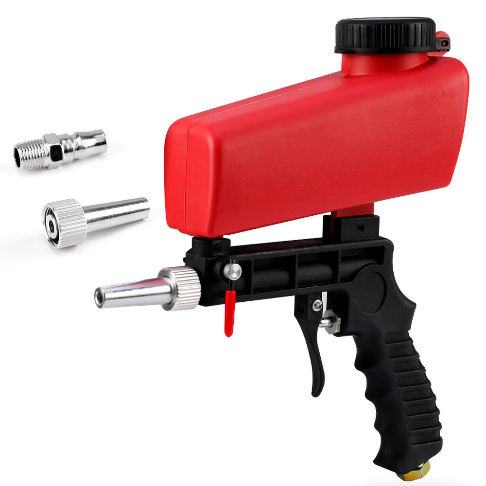 Customizable OEM Hand-Held Pneumatic Blasting Sanding Machine Rust Preventive Iron Removal Tool for Glass Mirror Etching