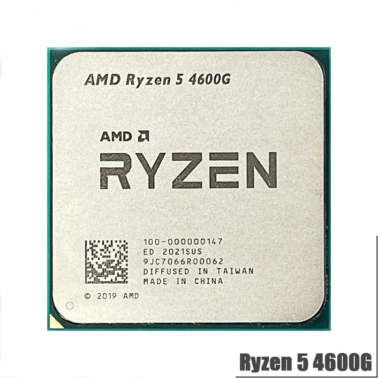 Used AMD Ryzen 5 4600G Used Desktop Processor (r5)7nm 6-core 12-thread 3.7GHz 65W AM4 Interface Boxed R5 CPU