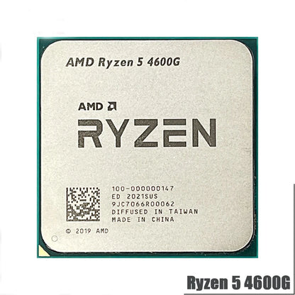 Used AMD Ryzen 5 4600G Used Desktop Processor (r5)7nm 6-core 12-thread 3.7GHz 65W AM4 Interface Boxed R5 CPU