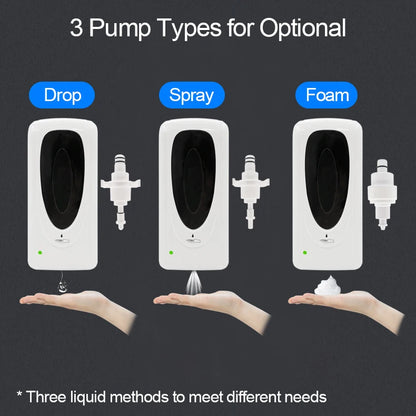 China Wholesale Infrared Sensor Automatic Touchless Liquid Soap Dispenser with Drop, Spray, Foam Nozzle