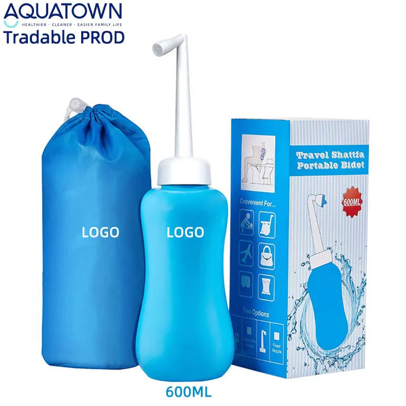 Upside Eco-Friendly Travel Shattaf Bidet Bottle Handheld Portable Toilet Bathroom Use Personal Peri Bottle for Postpartum Care