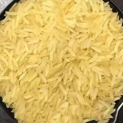 1401 Golden Sella Basmati Rice Premium Aged Long Grain Aromatic Parboiled Export Quality Bulk Supply from Saanvisha Global India