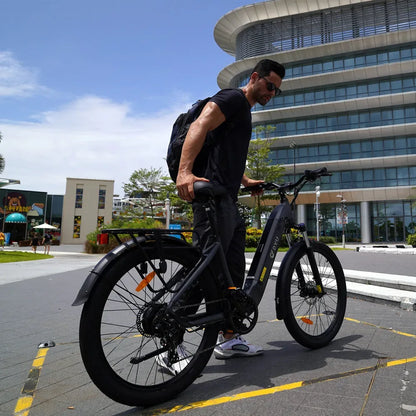 UK EU USA Warehouse 26inch Moto Electrica Adulto Full Suspension Fat Tire Ebike Mountain Electric Bicycle Cheaper Electric Bike