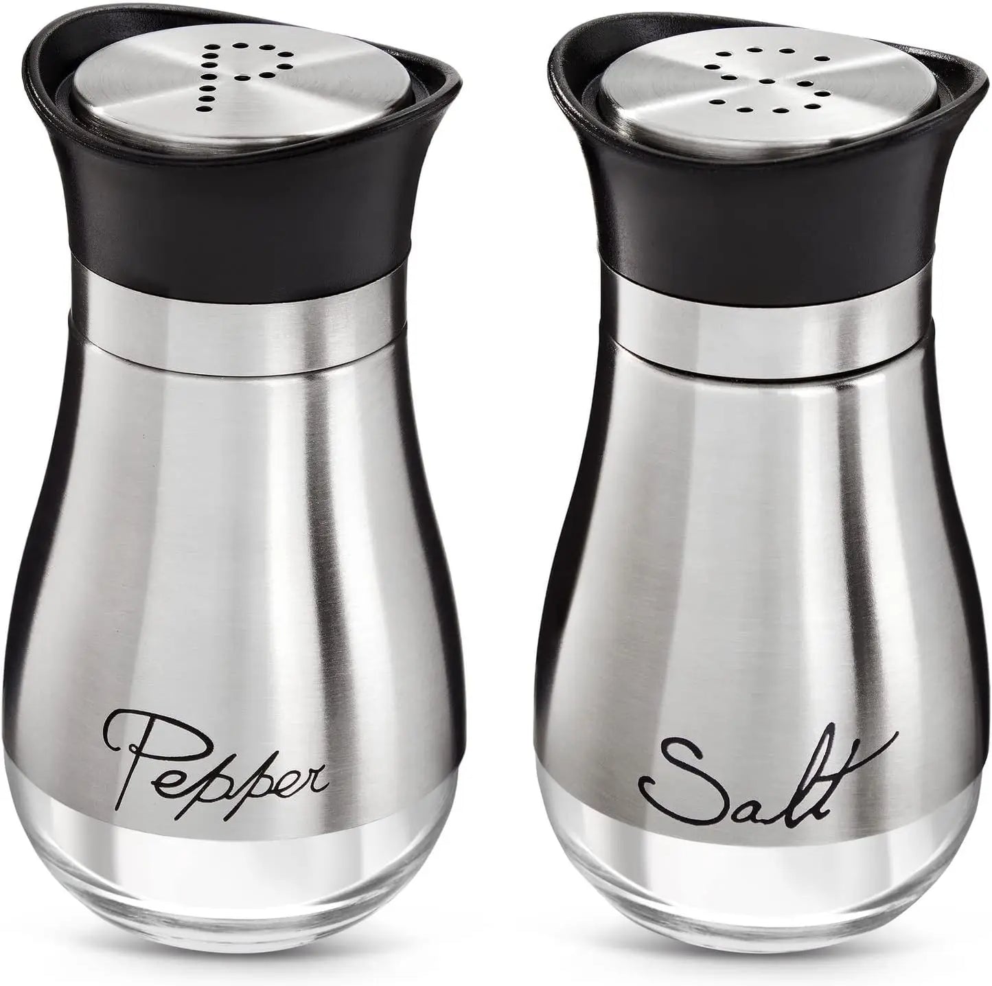 New Little Penguin Stainless Steel Glass Seasoning Bottle Kitchen Pepper Cumin Seasoning Set