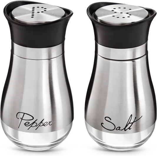New Little Penguin Stainless Steel Glass Seasoning Bottle Kitchen Pepper Cumin Seasoning Set