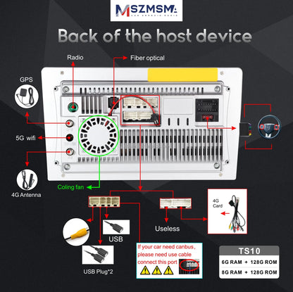 Android Touch Screen Auto GPS Car Multimedia Radio Stereo Video Dvd Player Car Media System Head Unit WIFI DSP BT