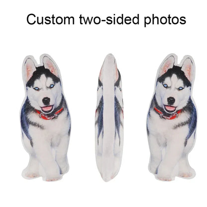 Personalized Photo DIY Pet Cushion Stuffed Animal Pillow Custom Dog Cat Picture Cushion Christmas gifts Loss Memorial gift