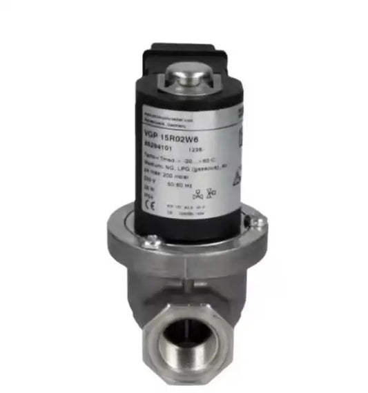 Factory Price OEM Kromschroder VGP15R02W6 Gas Solenoid Shut-off Control Valve RP1/2 230 Vac 200mbar Industrial Combustion Burner by PDG ibma