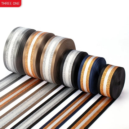 Factory Custom Jacquard Webbing Custom logo Polyester Webbing Bag Shoulder Belt Custom Clothing Accessories Webbing