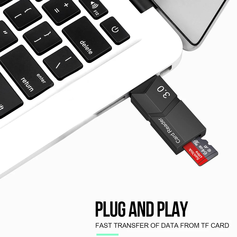 SD Card Reader USB 3.0 Card Reader 3.0 For USB Micro SD Adapter Flash Drive Smart Memory Card Reader SD Cardreader