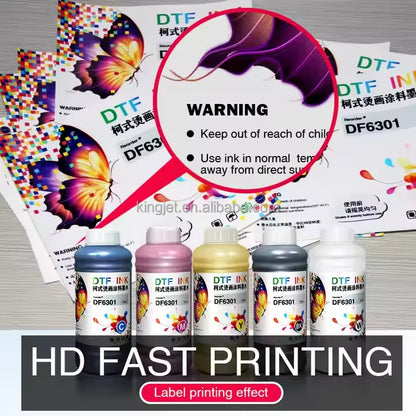 2025 New Xp600 Head  A3 A4 Size Inkjet Sticker Printer Roll to Roll Label Printing Machine With Roll Film Label Printer