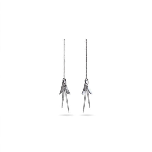 Tibetan Silver Arrow Drop Earrings For Women Trendy Fashion Jewelry E602 Silver Alloy Earrings by PDG ibma