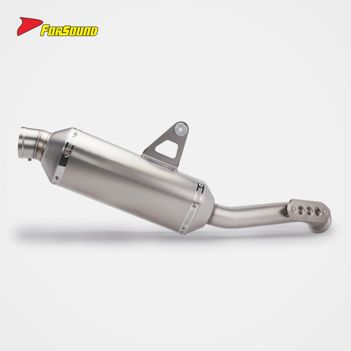 FORSOUND Cf Moto 800mt Motorcycle Exhaust Mid-Tail Integrated Stainless Steel Exhaust 2022-2025 Adventure Sporty Deep Sound