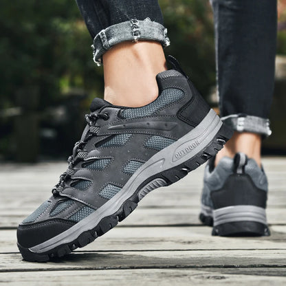 Customized High Climbing Hunting Comfortable Fashion High Quality Sneakers Waterproof Lace-up Training Hiking Shoes