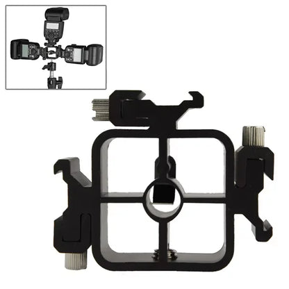 Kaliou Factory Black Photography Accessories Lamp Holder for Digital/DSLR Cameras Aluminum Alloy & Plastic Lightweight