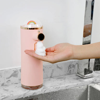 Rechargeable Smart Plastic Modern Bathroom Hand Sensor Touchless Dish Foam Automatic Liquid Soap Dispenser