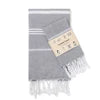 Wholesale Turkish Jacquard Cotton Rectangle Kitchen Towel Quick-Dry Embroidered Tassel Design Floral Pattern Home Bath Use