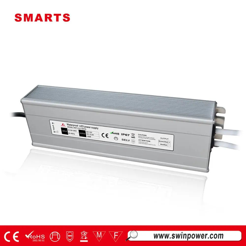SMARTS Power 12v 150w Constant Voltage Led Bulb Driver 12v 24v Power Supply