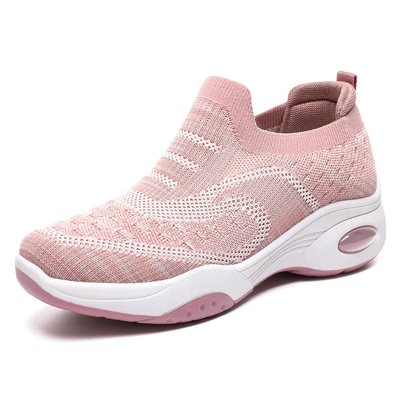 Women's Casual Sneakers Comfortable Breathable Boat Shoes Flats Disposable Zapatos De Mujer