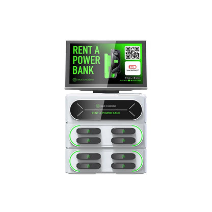 Bajie Charging 8 Slot Stackable Sharing Power Bank Vending Machine Cell Phone Charging Station Kiosk for Commercial Places