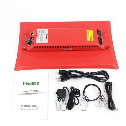 Figolite 240W Mix 660nm 730nm Uv 395nm Full Spectrum Led Grow Light for Indoor Growing