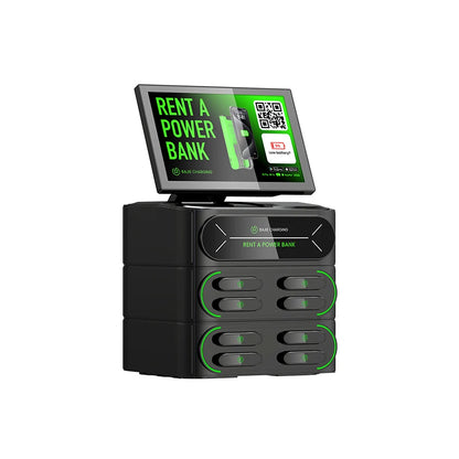 Bajie Charging 8 Slot Stackable Sharing Power Bank Vending Machine Cell Phone Charging Station Kiosk for Commercial Places
