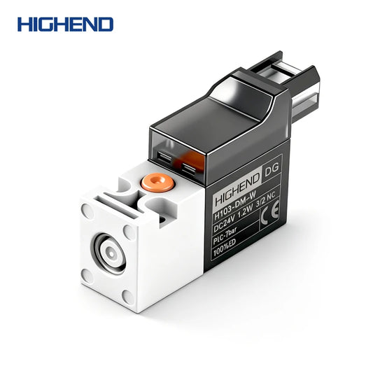 Highend 3/2 Way Direct Acting Mini Solenoid Valve 24v 10mm L/M/G-type Vacuum Plastic Mini Sock Knitting Solenoid Valve by PDG ibma