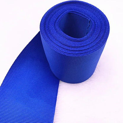 5yards 10/15/25/38/50mm Grosgrain Satin Ribbons for Wedding Christmas Party Decorations DIY Bow Craft Ribbons Supplies