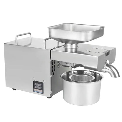 K18 Stainless Steel Oil Presser Automatic Home Commercial Peanut Oil Press Machine Price