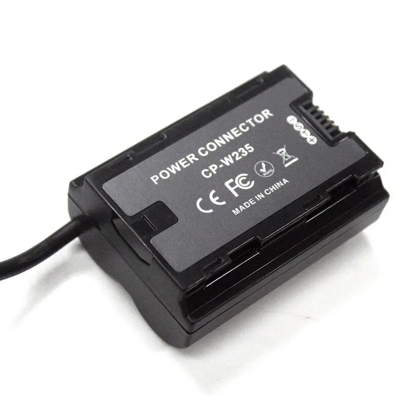NPW235 NP-W235 Dummy Battery DC Coupler for Fujifilm X-T4 Cameras