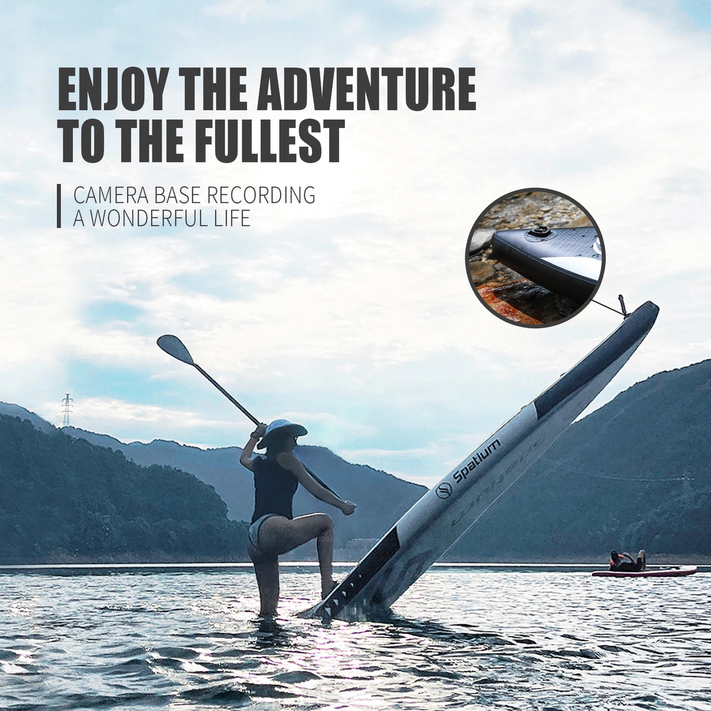 Spatium 2025 Touring sup Paddle Board Dropshipping Water Sports Inflatable sup Paddle Board with logo for Water Sports