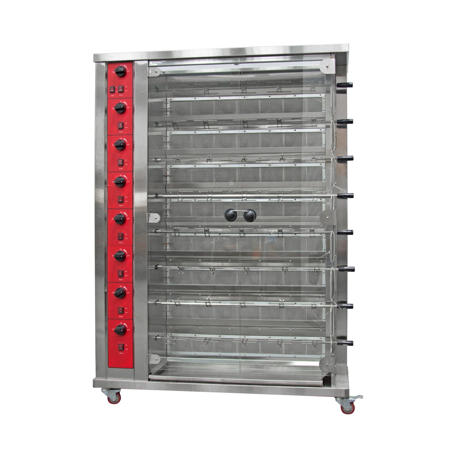 Restaurant 3 6 9 Grill Commercial Roasting Electric Chicken Roaster Rotisseries Machine Oven
