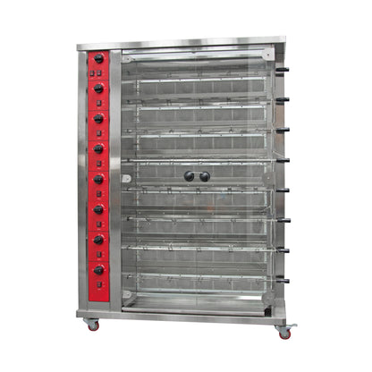 Restaurant 3 6 9 Grill Commercial Roasting Electric Chicken Roaster Rotisseries Machine Oven