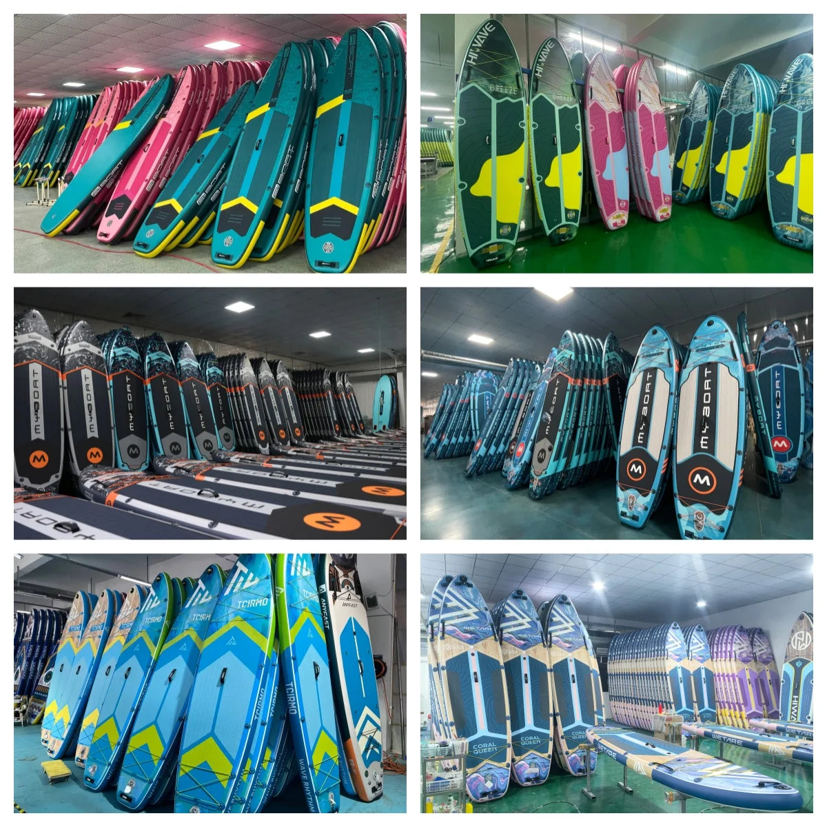 EU Warehouse Dropshipping New Style Inflatable sup Paddle Board Drop Stitch Material Standup Paddle Board with Accessories