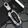 Zinc Alloy Leather Car Smart Key Case Bag High Quality Fit for Ford 2017/2018/2019/2020 F150/Explorer/MustangF55 Key Shell